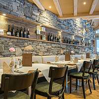 Ambiance de restaurant confortable